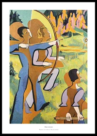 Archers By Ernst Ludwig Kirchner-0