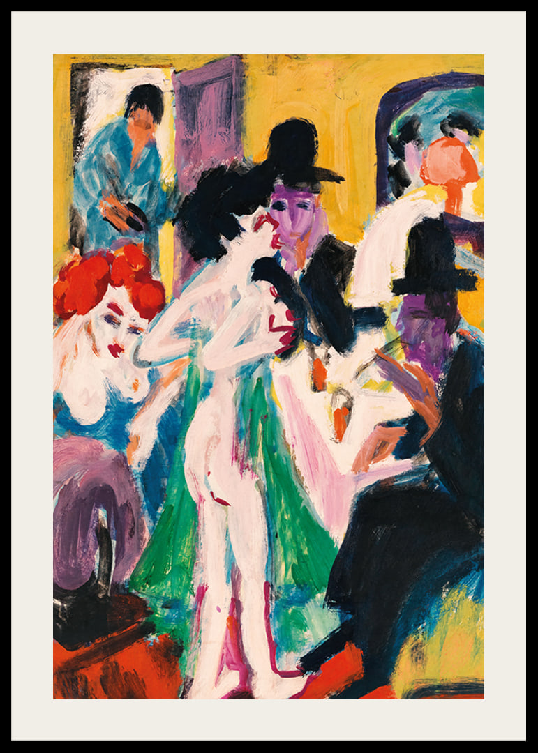Three Dancers By Ernst Ludwig Kirchner-12