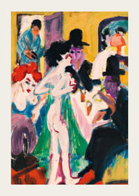Drei Tänzerinnen By Ernst Ludwig Kirchner-5
