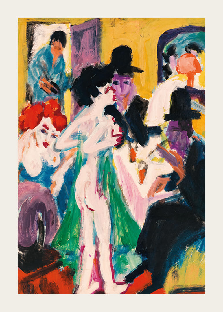 Drei Tänzerinnen By Ernst Ludwig Kirchner-12