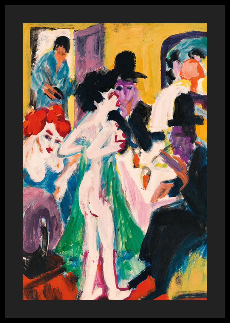 Drei Tänzerinnen By Ernst Ludwig Kirchner-12