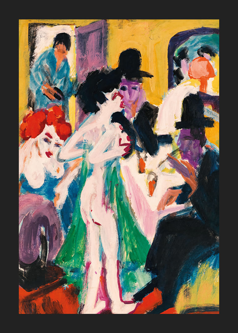 Drei Tänzerinnen By Ernst Ludwig Kirchner-12