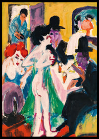 Three Dancers By Ernst Ludwig Kirchner-8