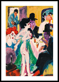 Drie dansers door Ernst Ludwig Kirchner-0