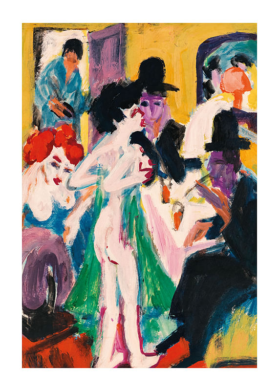 Plagát Drei Tänzerinnen By Ernst Ludwig Kirchner