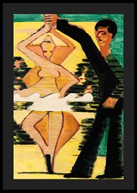 Woman with Goat by Ernst Ludwig Kirchner-6