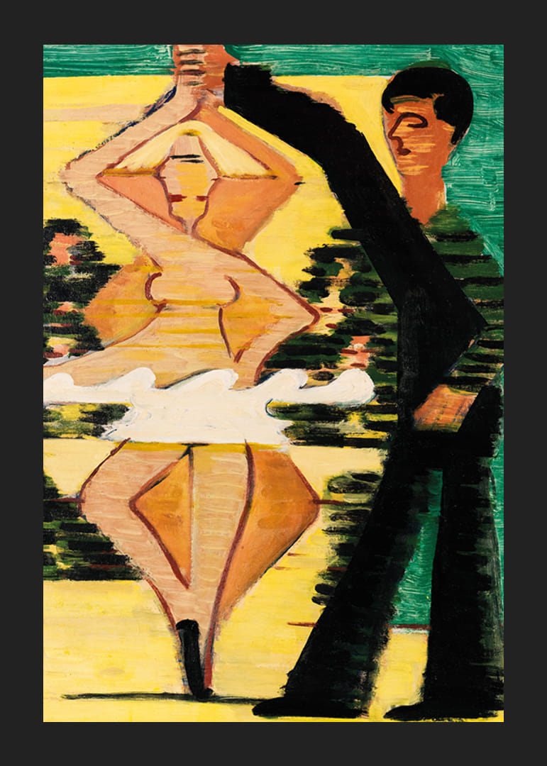 Frau Mit Ziege By Ernst Ludwig Kirchner-12