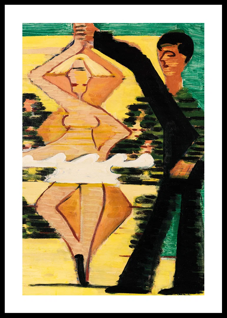 Woman with Goat by Ernst Ludwig Kirchner-12