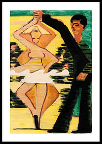 Vrouw met geit door Ernst Ludwig Kirchner-0