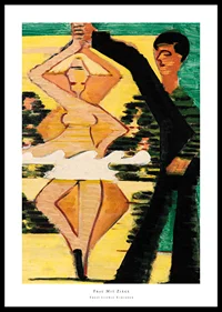 Woman with Goat by Ernst Ludwig Kirchner-0