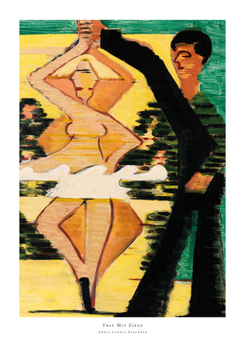 Plagát Frau Mit Ziege By Ernst Ludwig Kirchner