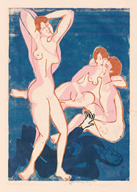A Dancer By Ernst Ludwig Kirchner-1