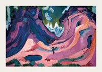 Amselfluh By Ernst Ludwig Kirchner-5