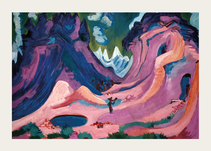 Amselfluh von Ernst Ludwig Kirchner-12