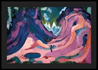 Amselfluh By Ernst Ludwig Kirchner-6