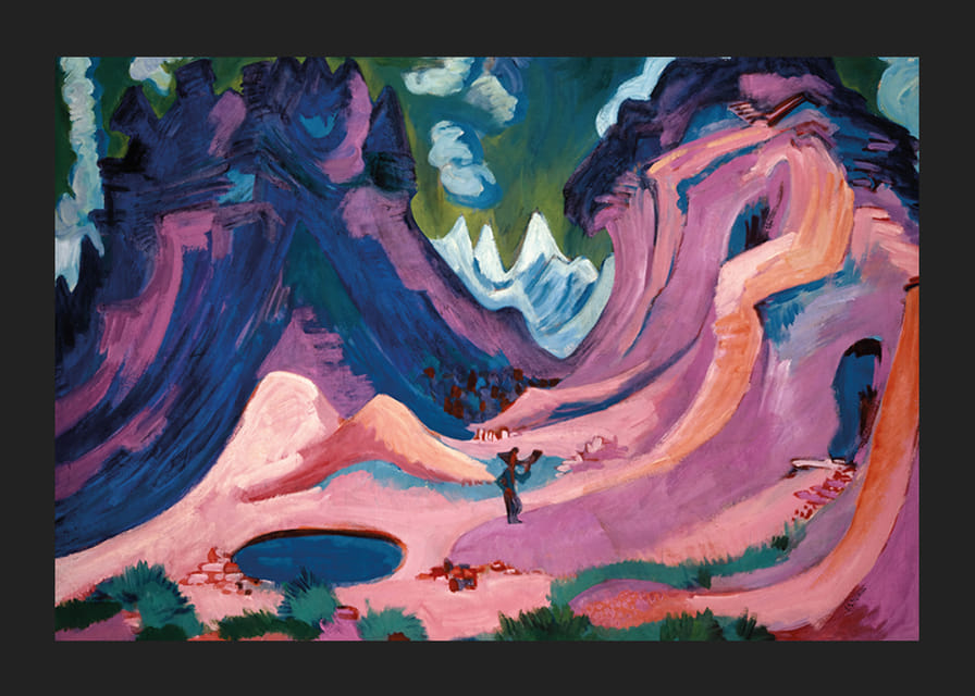 Amselfluh von Ernst Ludwig Kirchner-12