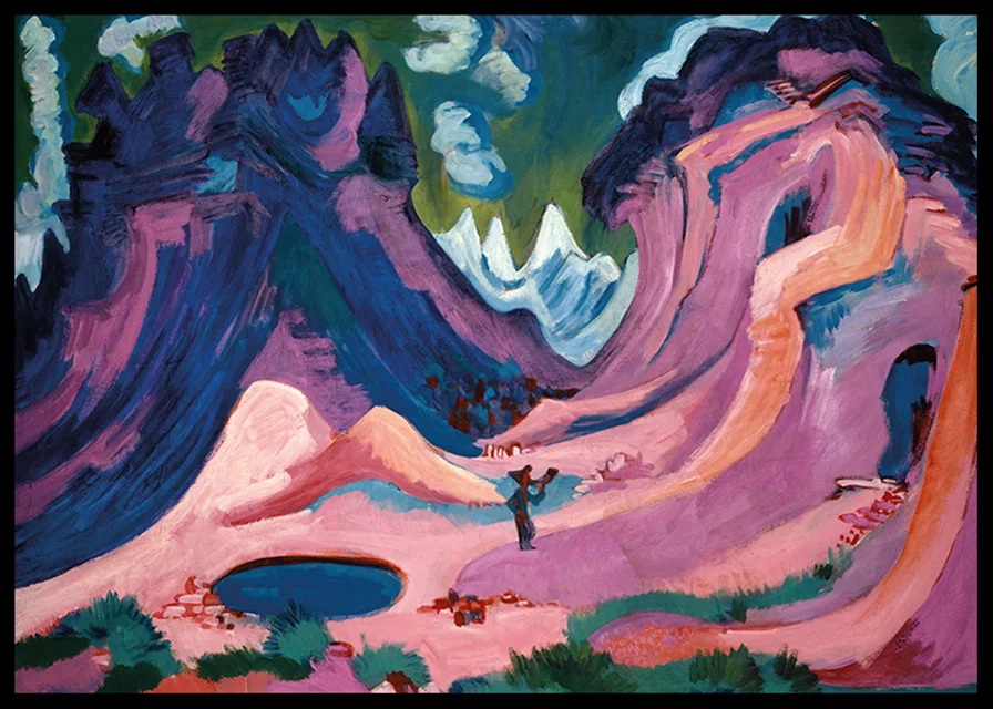 Amselfluh By Ernst Ludwig Kirchner-12