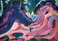 Amselfluh By Ernst Ludwig Kirchner-9