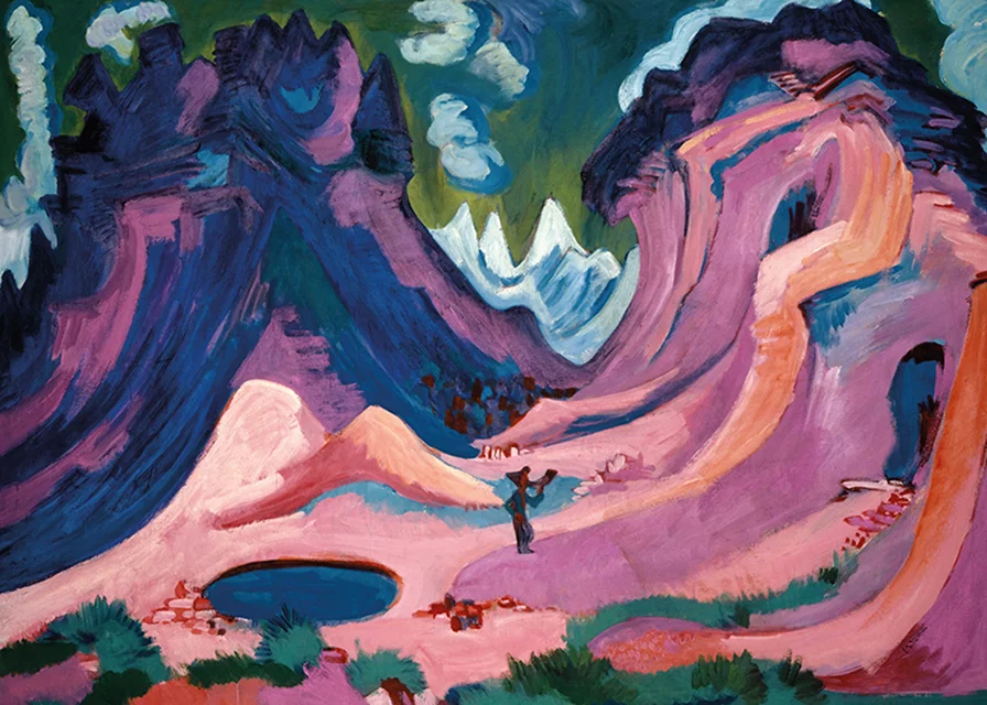 Amselfluh By Ernst Ludwig Kirchner-12