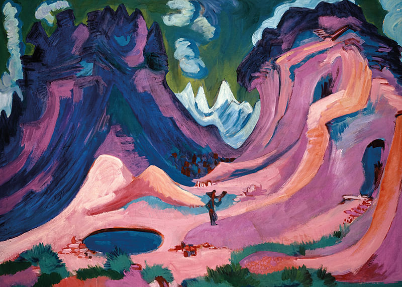 Amselfluh Ernst Ludwig Kirchner-12