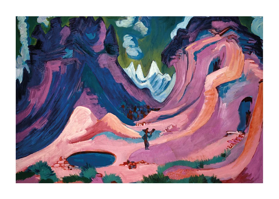 Amselfluh By Ernst Ludwig Kirchner-12