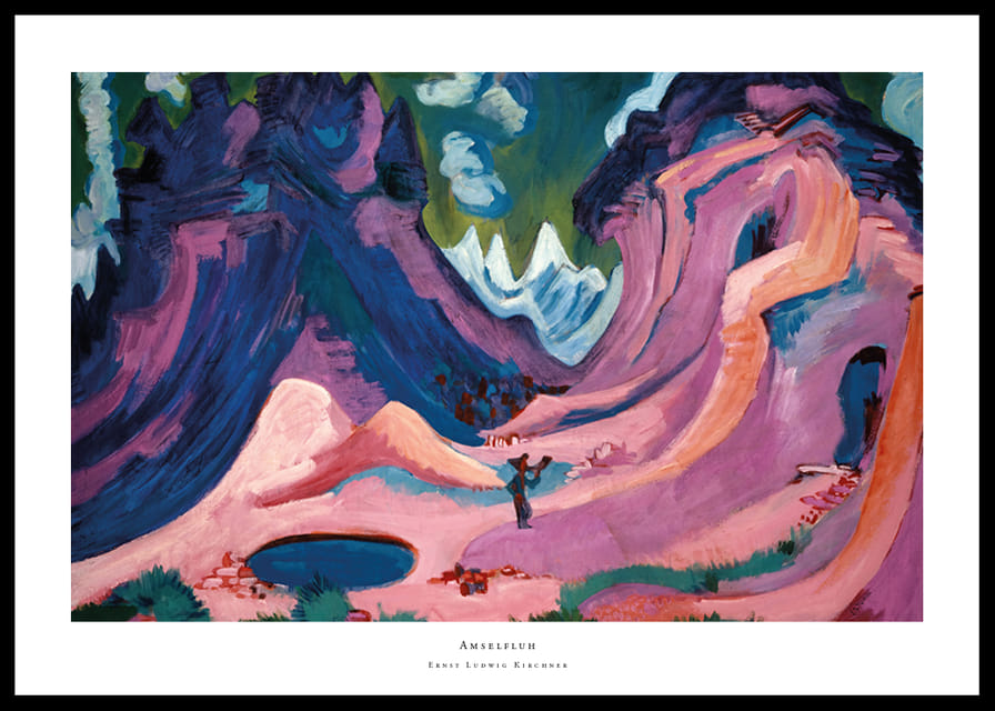 Amselfluh By Ernst Ludwig Kirchner-12