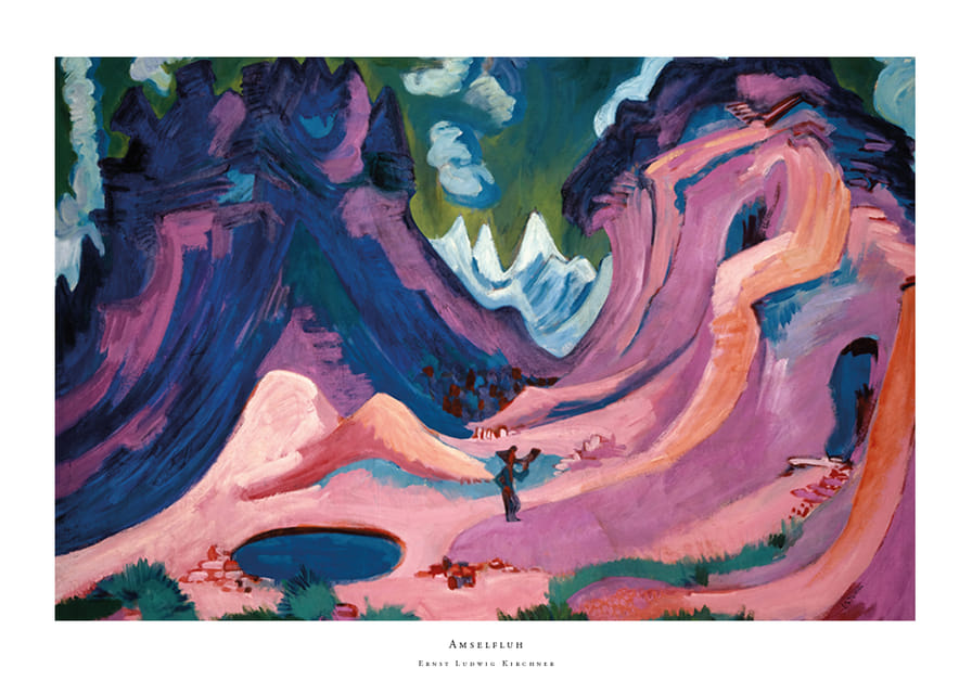 Amselfluh By Ernst Ludwig Kirchner-12