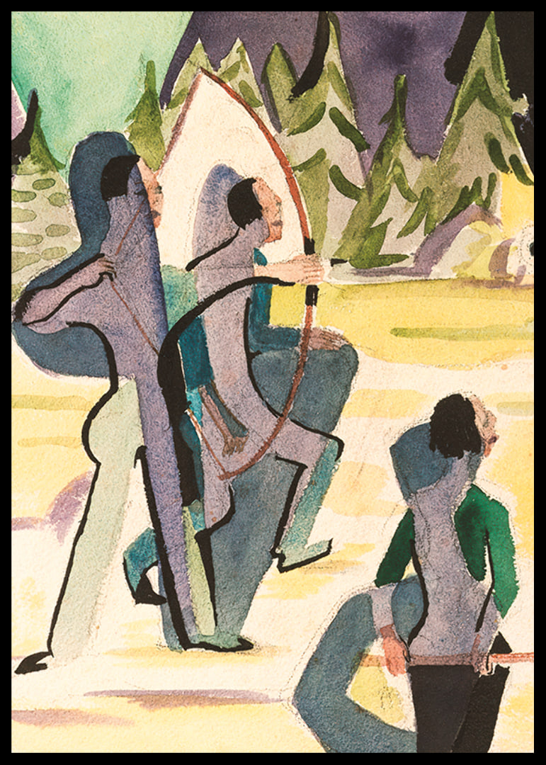 Archer By Ernst Ludwig Kirchner-12