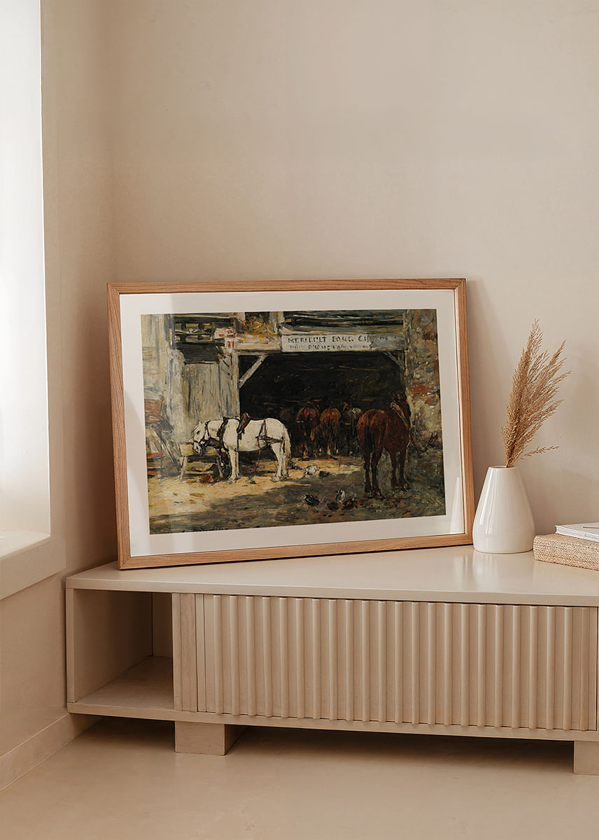 Majiteľský dvor a stajňa od Eugena Boudina-12