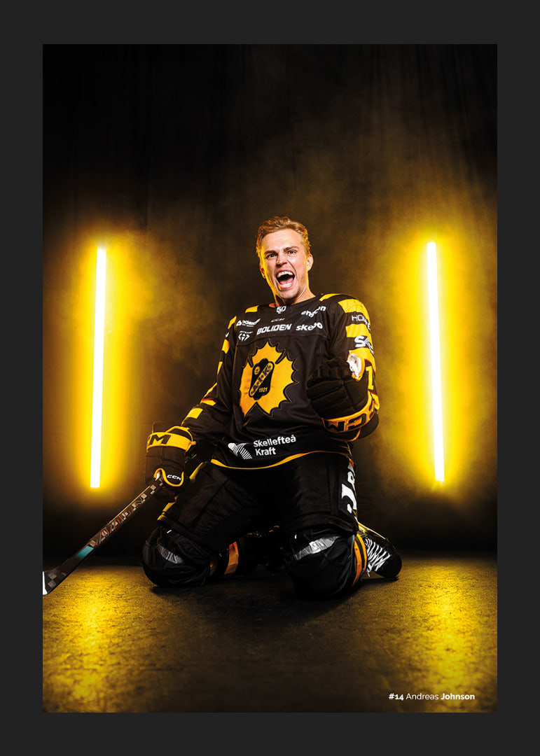 Andreas Johnson #14 Skellefteå AIK 2025/2026-12