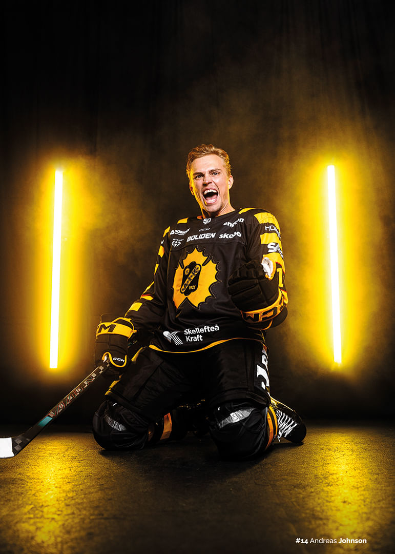 Andreas Johnson #14 Skellefteå AIK 2025/2026-12