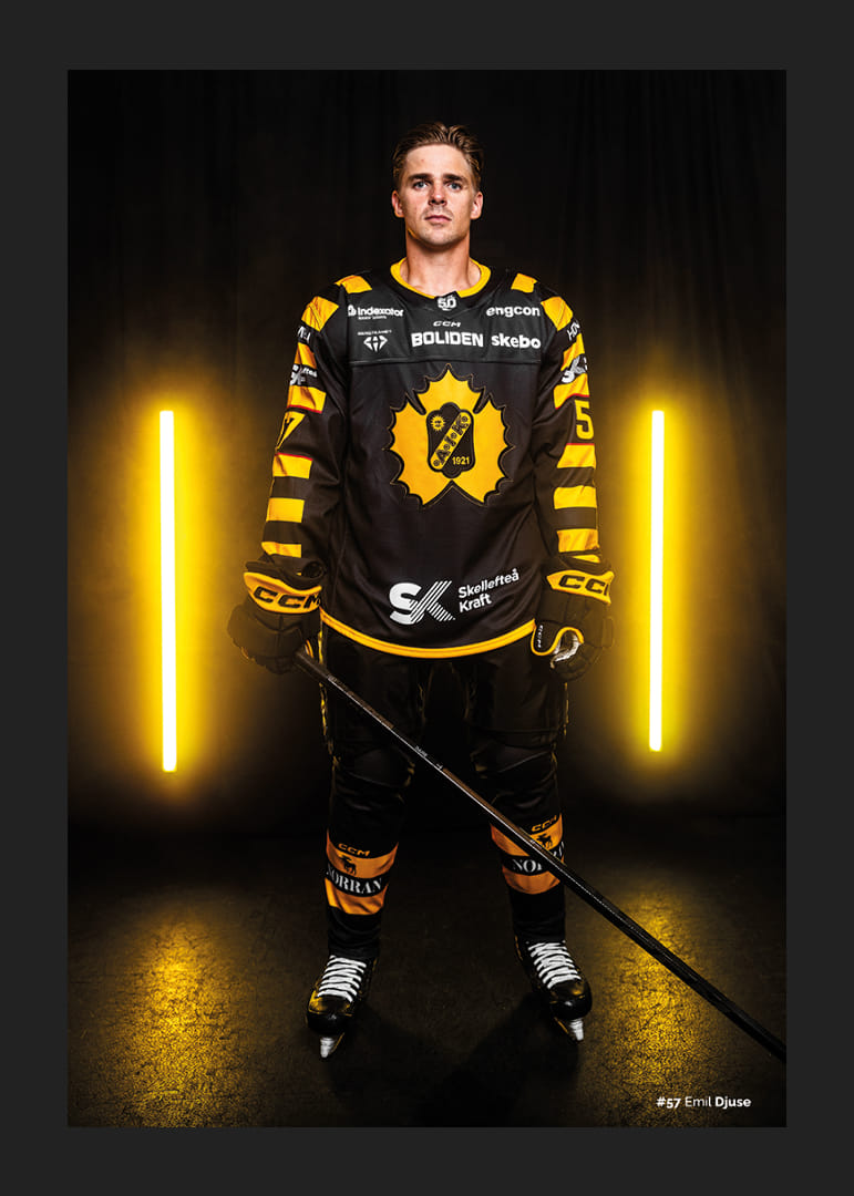 Emil Djuse #57 Skellefteå AIK 2025/2026-12