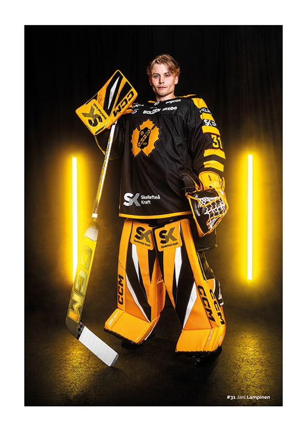 Poster Jani Lampinen #31 Skellefteå AIK 2025/2026