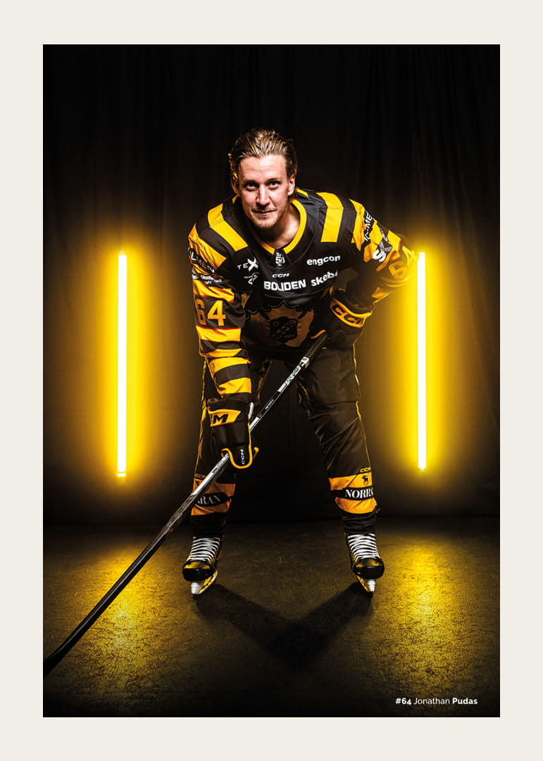 Jonathan Pudas #64 Skellefteå AIK 2025/2026-12
