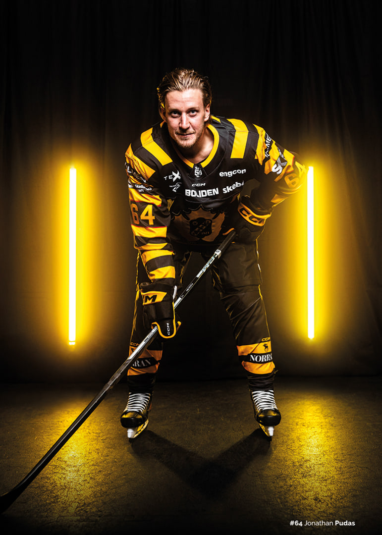 Jonathan Pudas #64 Skellefteå AIK 2025/2026-12