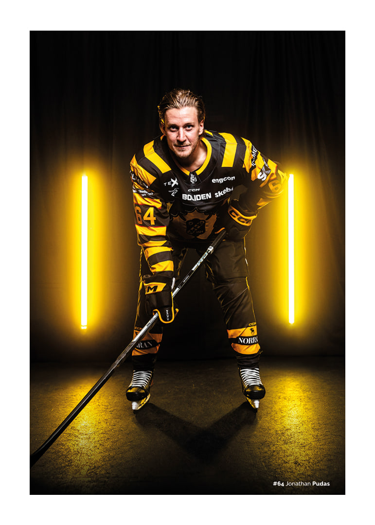 Jonathan Pudas #64 Skellefteå AIK 2025/2026-12