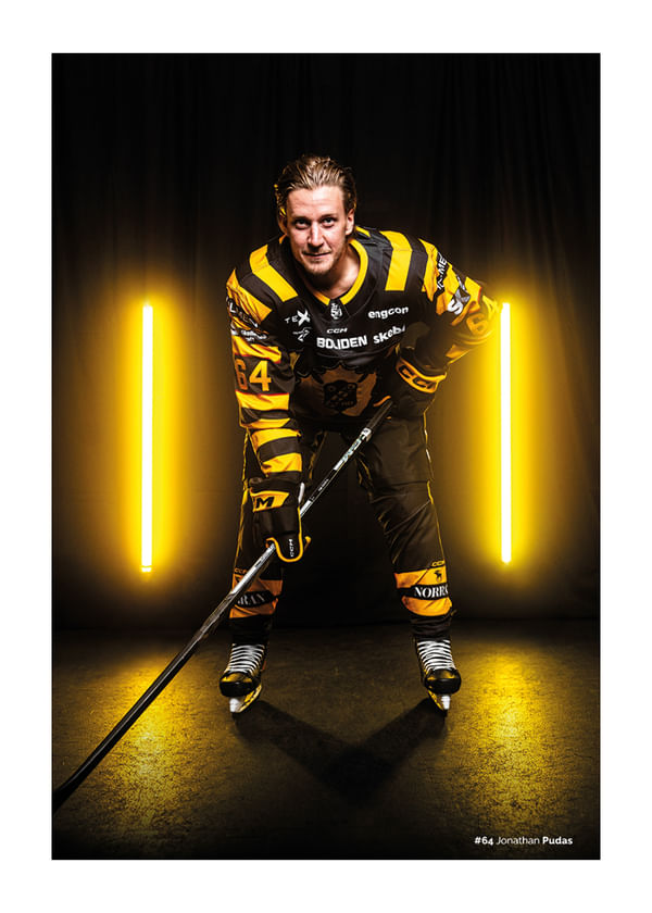 Poster Jonathan Pudas #64 Skellefteå AIK 2025/2026