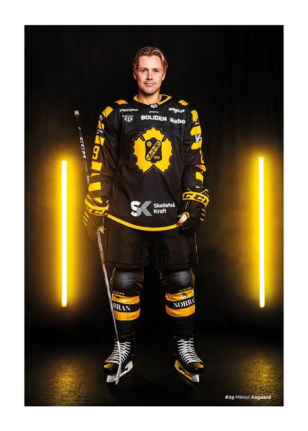Poster Mikkel Aagaard #29 Skellefteå AIK 2025/2026
