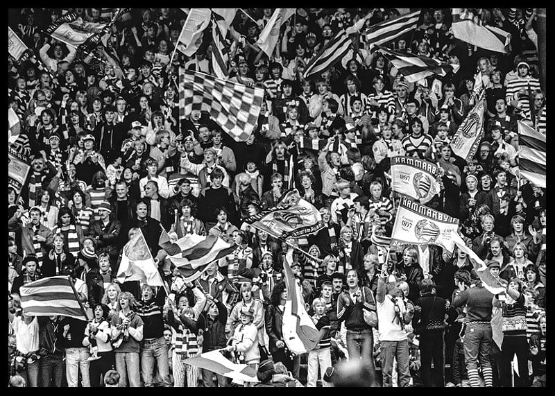 1982 SM-final Publik 02 Hammarby IF-12