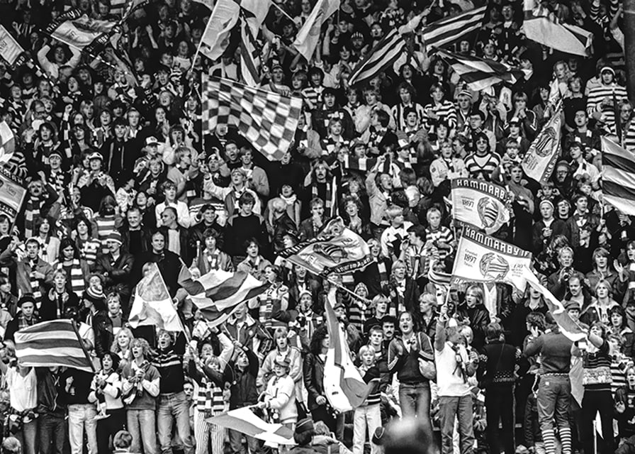1982 SM-final Publik 02 Hammarby IF-12
