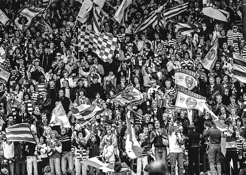 1982 SM-final Publik 02 Hammarby IF-12