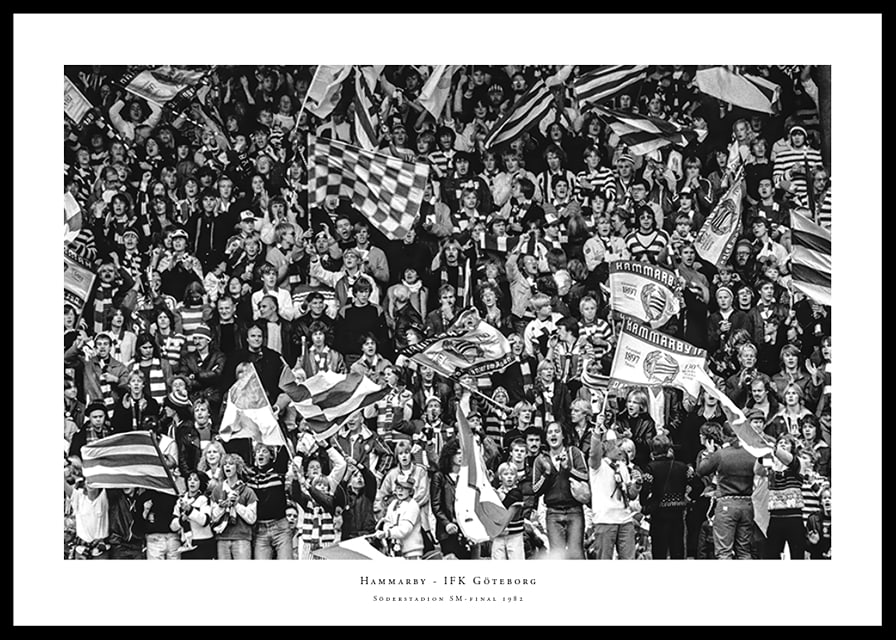 1982 SM-final Publik 02 Hammarby IF-12