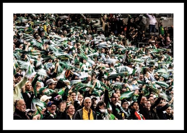 Poster 2024 UEFA Womens Champions League Publik Hammarby IF