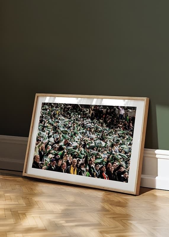 Poster 2024 UEFA Womens Champions League Publik Hammarby IF crossfade