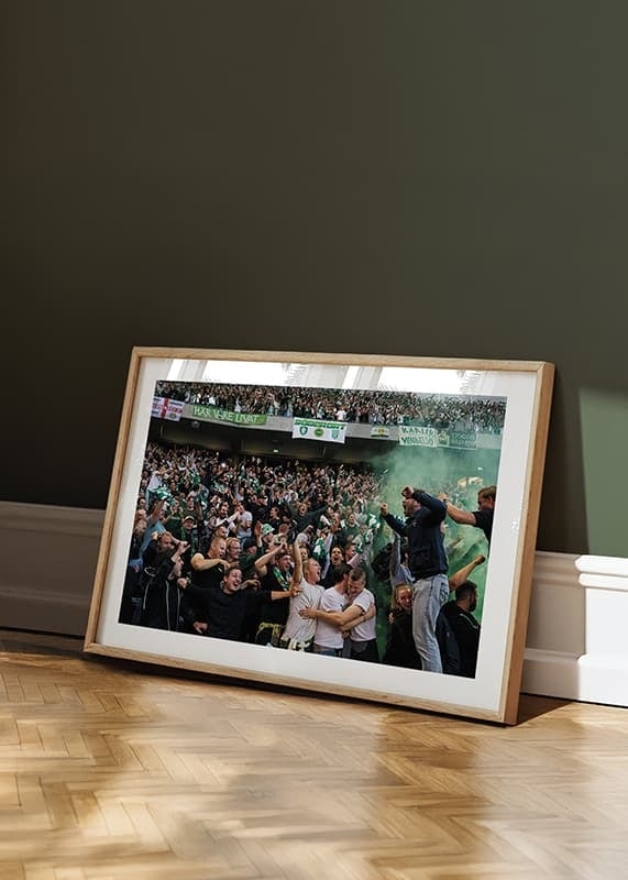 Poster 2023 UEFA Conference League Publik Hammarby IF crossfade
