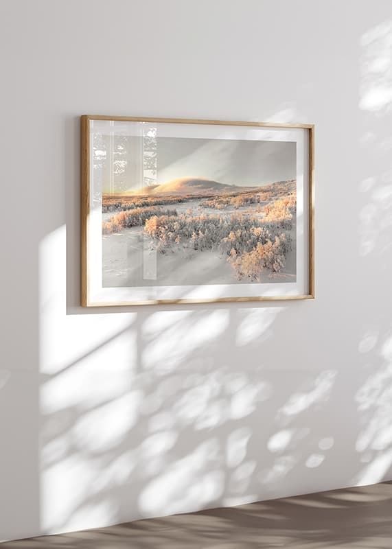 Poster Frosted Horizon crossfade