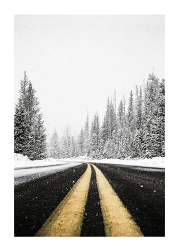 Poster Winters Path