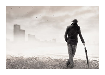 Poster Silent Cityscape