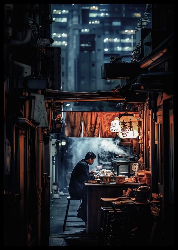 Viața de noapte din Tokyo, unde liniștea se întâlnește cu luminile orașului mare și cu mirosul de mâncare de stradă aburindă-12