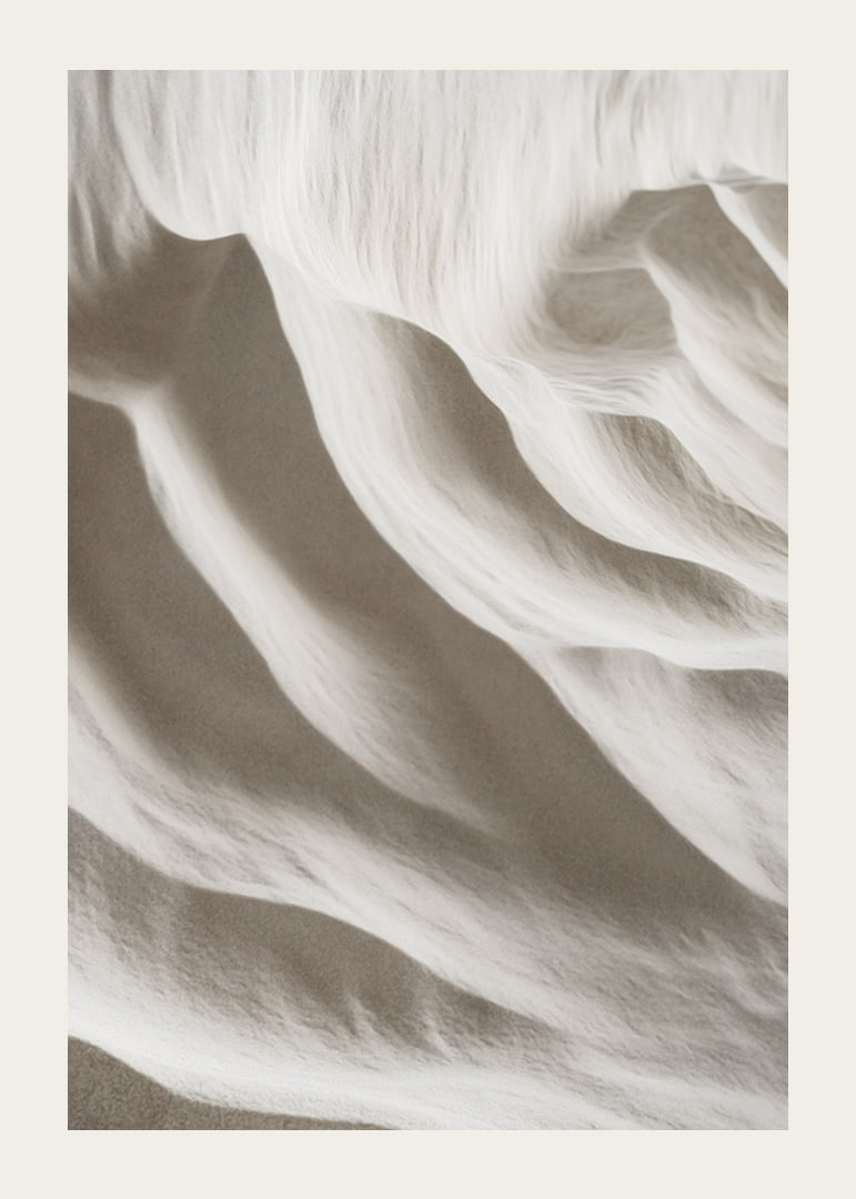 A harmonious depiction of nature's soft lines that convey stillness and timeless beauty-12